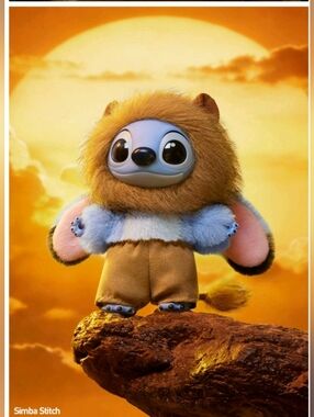 Pop Mart Stitch Adventure Simba